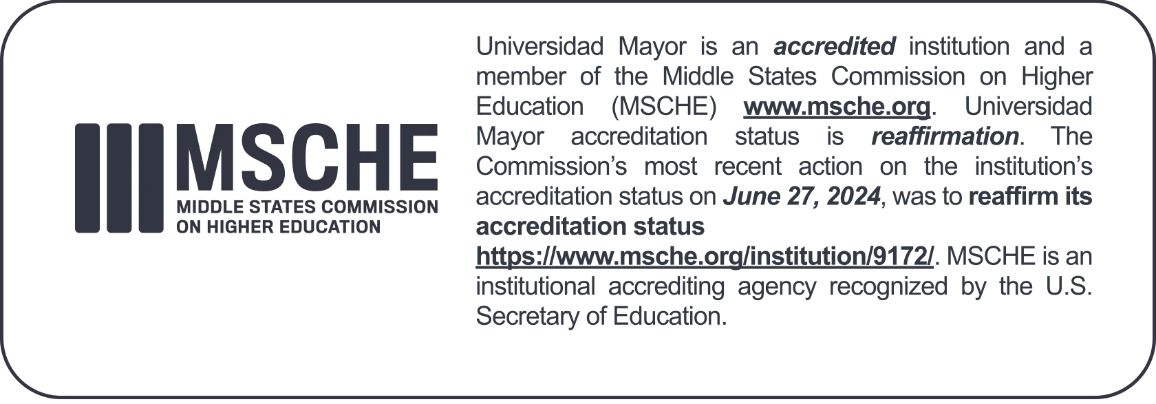 Middle States Commission on Higher Education