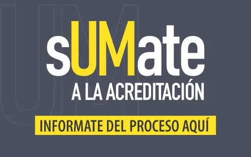 sumate a la acreditación